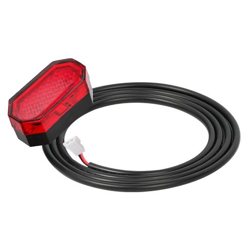 Phare Arrière Led Pour Aovo, Aovopro, Miscooter Et Zwheel Noir / Rouge