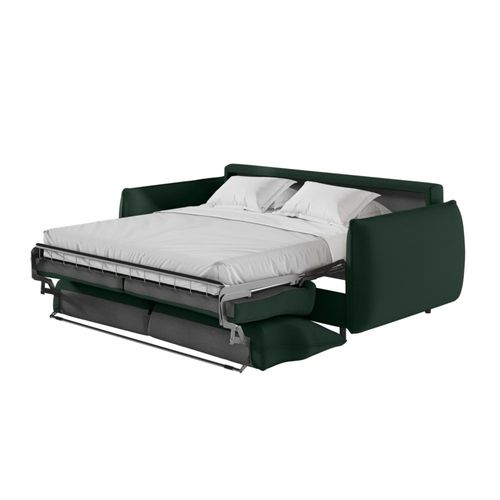 Canapé Erik Convertible 3 Places Système Couchage Express En Tissu