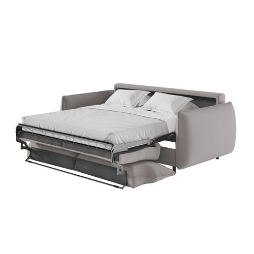 Canapé Erik Convertible 3 Places Système Couchage Express En Tissu