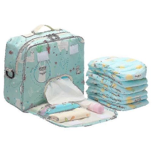Sac De Rangement De Couches Sac À Langer Portable Grand Sac À Langer Un Sac Momie À Bandoulière-Couleur :Gris-9