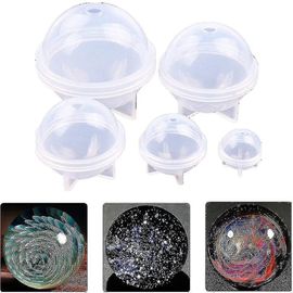 Moule En Silicone Rond De Sphère De Bricolage Pour Résine (Kui)