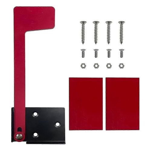 Kit de remplacement de drapeau de boîte aux lettres,drapeau de boîte aux lettres en plastique rouge,requis,convient aux boîtes aux lettres murales et sur poteaux-AY