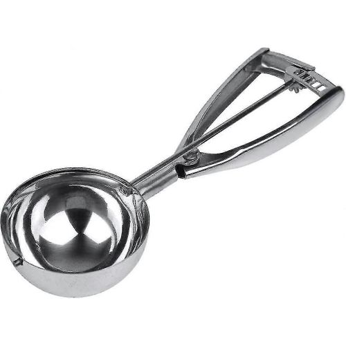 Cuillère À Glace En Acier Inoxydable (Argent) (1pcs)