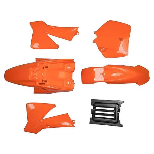 Kit De Carenage Et De Garde-Boue Orange Pour Ktm 50 Sx 50cc 50sx