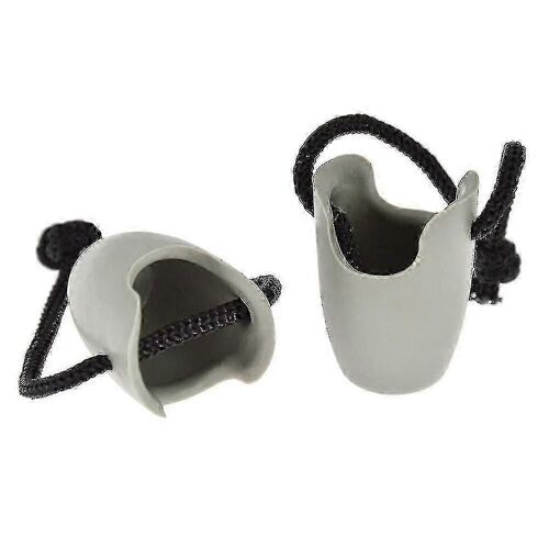 2pcs En Caoutchouc Kayak Bouchon De Drainage Résistant À L'usure Avec Longe D'aviron