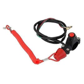 Interrupteur D'arrêt D'urgence Longe D'arrêt D'urgence Interrupteur De Moteur Bouton-Poussoir Pour Atv Moto Bateau Interrupteur-En Stock