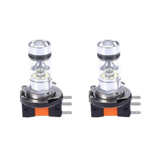 Paire De 20 Ampoules Led H15 100w Brouillard Feux De Croisement Feux De Jour Feu De Jour Pour Voiture (Lumière Blanche)