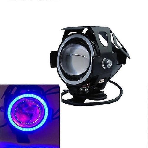 125w Moto Phare U7 Led Moto Conduite Voiture Brouillard Spot Phare Lampe Angel Eye Moto Moto Projecteur Accessoires De Moto