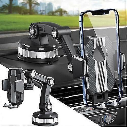 Support De Téléphone De Voiture 360 Aspiration Rotative Tableau De Bord Support De Pare-Brise Support Gps