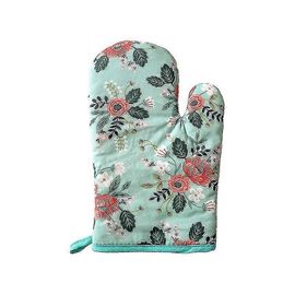 Supports Mitaines de four Remplissage en coton Gants résistants à la chaleur Tapis de manique Poignée antidérapante Coussinets chauffants pour la cuisine Cuisson Bbq2pcsvert + jaune