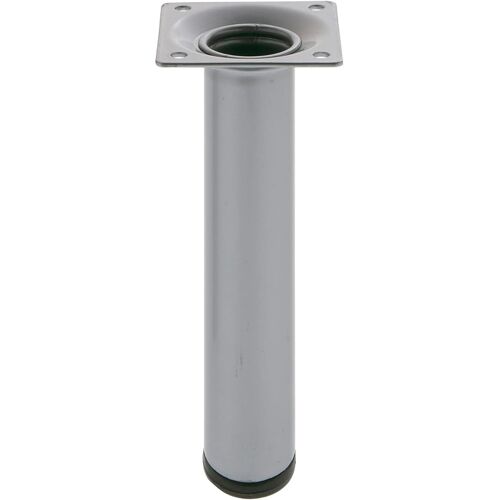 Poignée pour fenêtres oscillo-battantes avec Base en Aluminium et revêtement en PVC Noir avec vis Invisibles-180 x 35 mm-Hauteur 64 mm-sans carré.[C51]