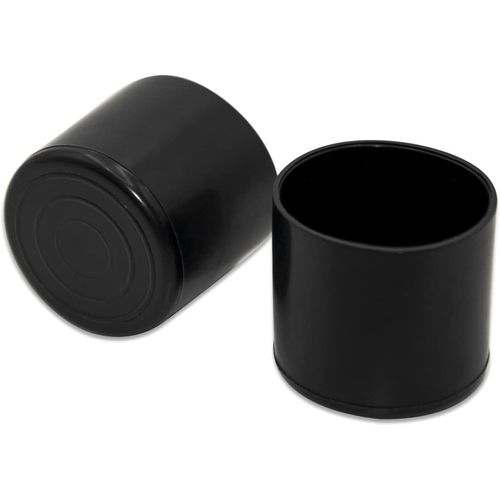 Lot De 16 Embouts Ronds Protections En Pvc,Flexibles,Pour Pieds De Chaise 1-1/8 Inches 28 Mm,Noir
