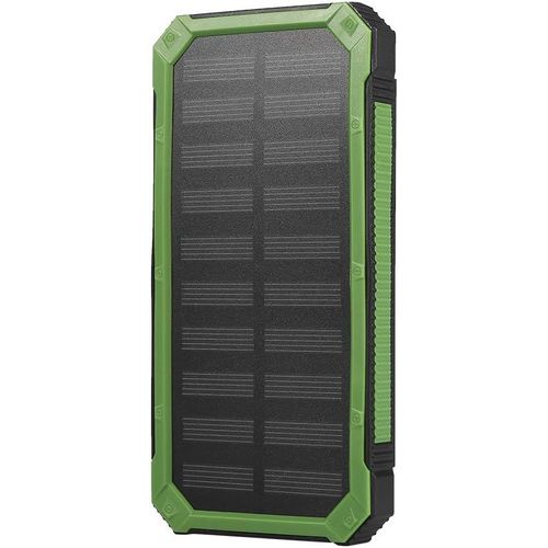 Banque De Puissance De Chargeur Solaire, Banque D'alimentation Mobile Double Usb, 20000mah Rapide Chargeur De Batterie Solaire Batterie Externe Pour Voyager Équipement De