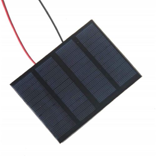 12v 1.5w Mini Panneau Solaire Module Cellulaire Petit Chargeur Époxy Avec Fil De Soudage
