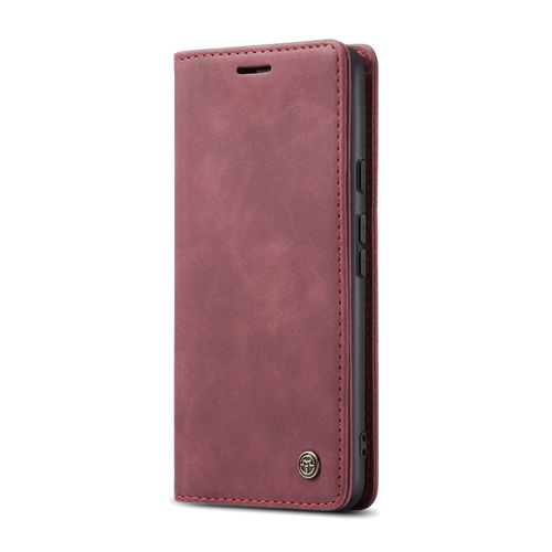 Coque Pour Google Pixel 10 Pro Xl,Étui Housse Google Pixel 10 Pro Xl Antichocsupport Pliable,Clamshell,Brosse Anti-Vol,Étui De Téléphone À Cassette - Rouge