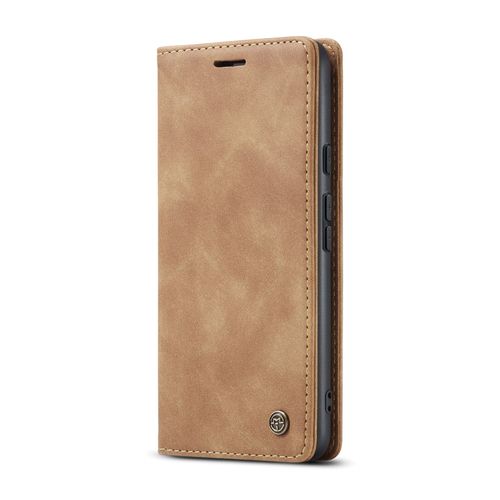 Coque Pour Google Pixel 10 Pro/Google Pixel 10,Étui Housse Google Pixel 10 Pro/Google Pixel 10 Antichocsupport Pliable,Clamshell,Brosse Anti-Vol,Étui De Téléphone À Cassette - Brun