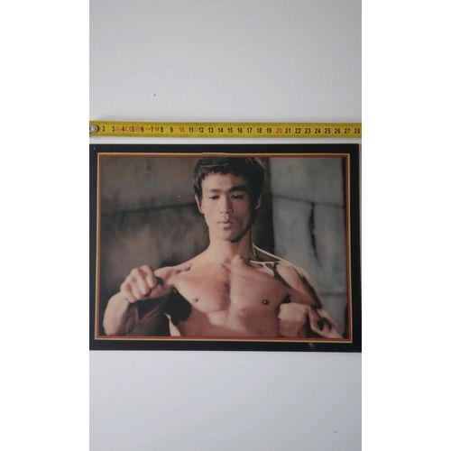 Bruce lee déco mural 28cm/21cm