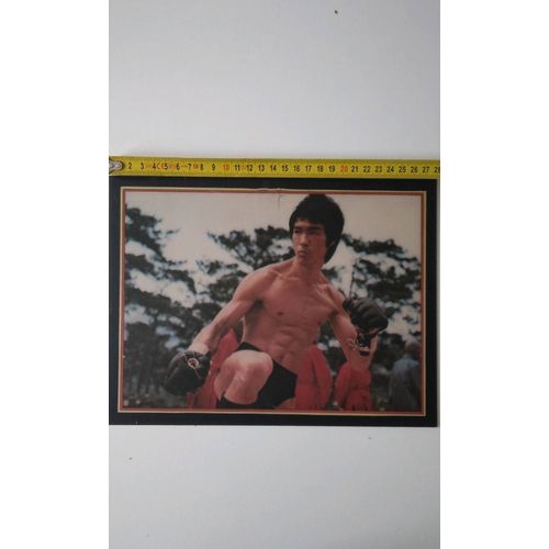 Bruce Lee plaque cadre décoration