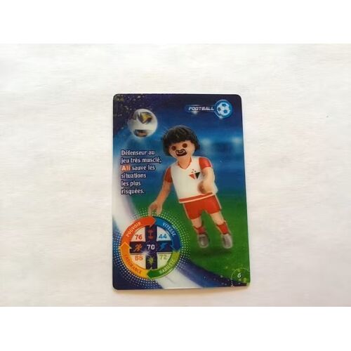 Carte Carrefour Playmobil 2021 Le Monde Du Sport Football 6 --- 3d