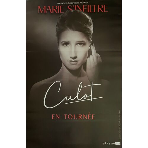 Marie S'infiltre - Culot - En Tournée - 80x120cm - Affiche / Poster Envoi En Tube