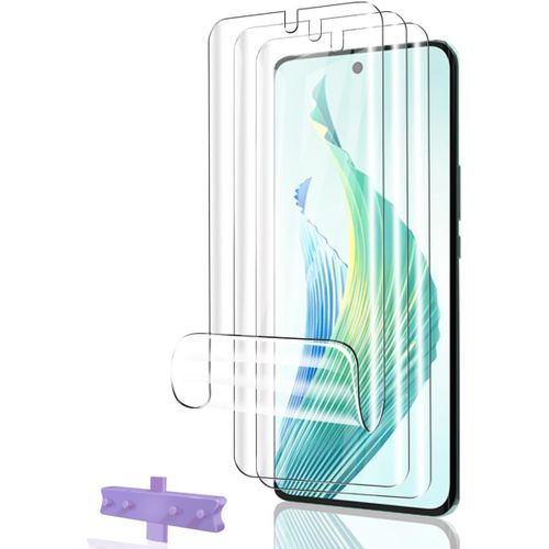 Protection Décran Pour Honor Magic 6 Lite Film Flexible Tpu 3 Pièces, Transparent Hd, Sans Bulles,Anti-Rayures, Facile À Installer Protection Pour Honor Magic 6 Lite Verre Trempé