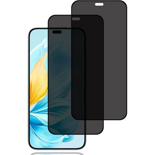 Kal-Verre Trempé Anti-Espion Pour Honor 200 Lite/Honor X8b [2 Pièces],Protection D'écran Anti-Espion,Protecteur D'écran Confidentialité,9h Dureté,Anti-Rayures,Privacy Protecteur Écran Pour Honor 200