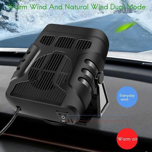 Chauffage Et Refroidissement Par Ventilateur Pour Voiture,Désembueur,200 W,Rotation À 360 Degrés,24 V