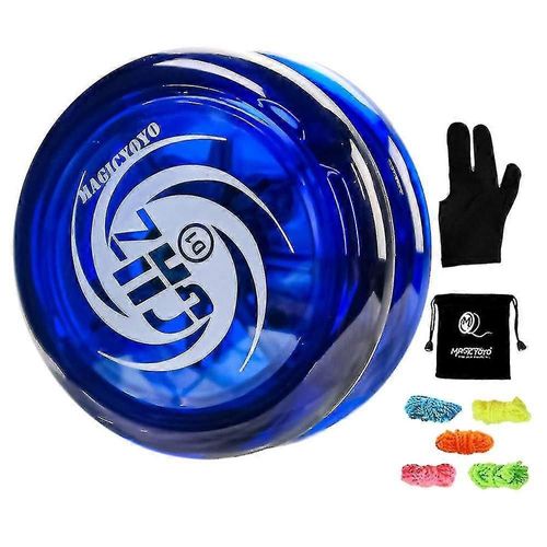 Responsive Yoyo D1 Ghz,Yoyo Looping professionnel Yoyos débutant avec cordes Yoyo + gants + sac Yoyo