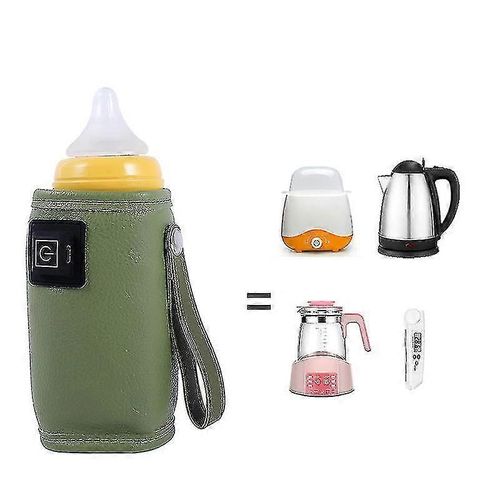 Chauffe-Biberon Usb Chauffe-Lait Portable Avec Trois Niveaux De Température Et Conception Auto-Agrippante