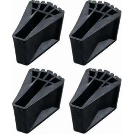 Embout D'échelle,Planeur D'échelle,4 Pièces Tubesca,Fabriqué En Caoutchouc,Durable,Antidérapant,Plus Sûr Et Plus Sécurisé,Pour Échelles Télescopiques,Échelles À Chevrons (1.7