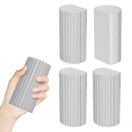 4pcs Éponges Magiques De Nettoyage De La Poussière Humide Propre Éponge Éponge De Nettoyage Pour Le Nettoyage Des Stores Plinthes Et Bouches Réutilisables