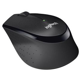 Logitech M330 SILENT PLUS - Souris - 3 boutons - sans fil - 2.4 GHz - récepteur sans fil USB - noir