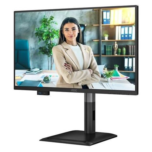 AOC 24P4U - Écran LED - 24" - 1920 x 1080 Full HD (1080p) @ 120 Hz - IPS - 1500:1 - 4 ms - HDMI, DisplayPort - haut-parleurs - noir