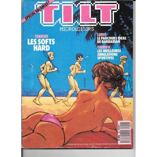 Rétrogaming : Revue "Tilt" No 56 - Juillet-Août 88