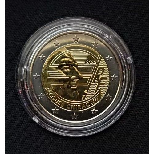 2 Euro Commémorative Jacques Chirac