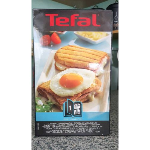 Tefal snack collection : plaques croque monsieur