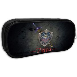Legend Zelda Trousse À Crayons De Grande Capacité Avec Fermeture Éclair Durable Et Pour Ranger Des Fournitures Scolaires Et De Bureau