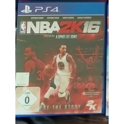 Jeux Ps4 Nba 2k16