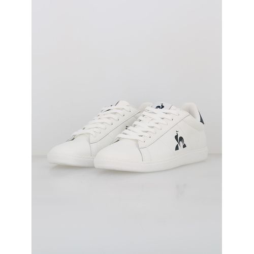 Chaussures Basses Cuir Ou Simili Le Coq Sportif Courtset_2 Blanc - 42
