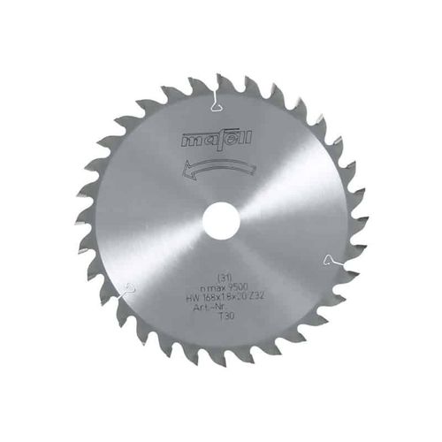 MAFELL Lames de scie carbure 168x1,2/1,8x20mm - 168 mm - 1.8 mm - 20 mm - 56 dents