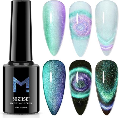 Kal-Cat Eye Vernis À Ongles Gel Uv 9d Cateye Uv Soak Off Uv/Led Cateye Magnétique Vernis À Ongles Uv Paillettes Cat Eye Vernis À Ongles Gel Nail Polish Cat Eye Vernis À Ongles Gel Uv Vernis À 