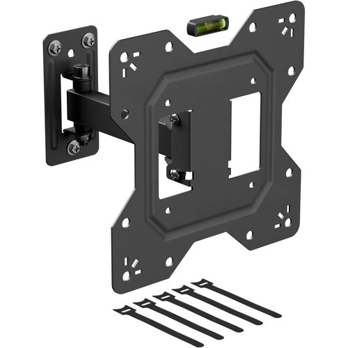 VornixorSarlshop-Support Mural TV pour 23 à 50 Pouces, Bras Unique d¿Inclinaison et de Rotation, Formats VESA 100x100 mm à 200x200 mm - Peut Soutenir Un Poids Maximum de 30 kg