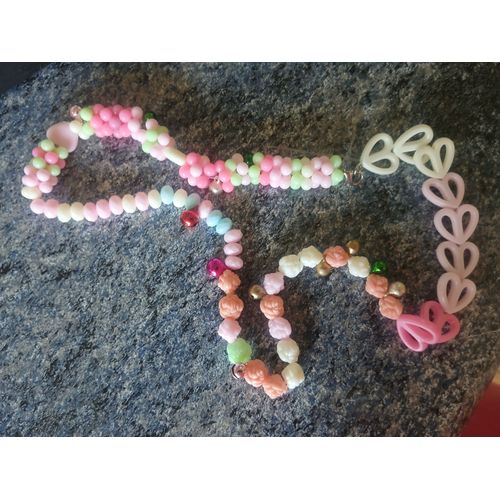 Collier Fait Maison Multicolore Environ 26 Cm