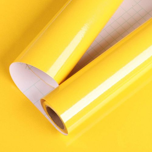 Film Adhésif Jaune Autocollant Pour Meubles Armoires Chambre Enfant Rebord De Fenêtre Imperméable Papier Adhesif Pour Meuble Cuisine Jaune Pailleté Rouleau Adhesif Decoratif Enfant[App8808992]