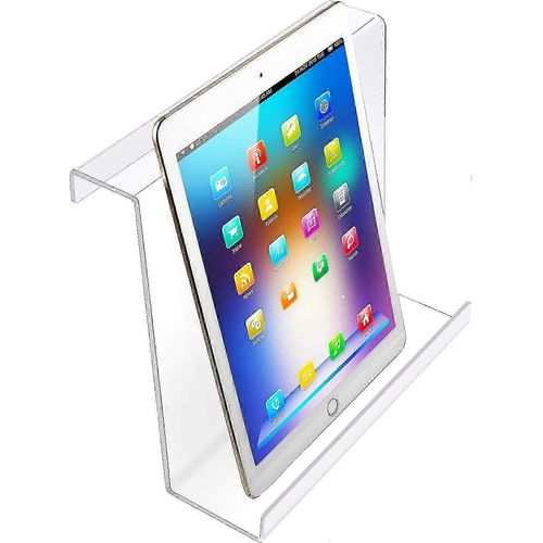 Support pratique en acrylique transparent pour une utilisation polyvalente, support universel parfait pour Kindle et tablette plate pendant les entraînements