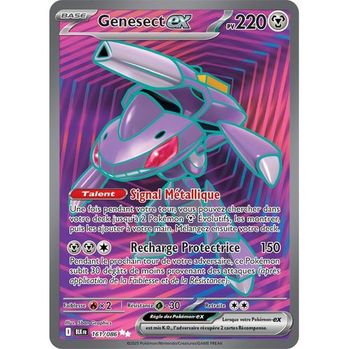 Genesect Ex - 161/086 - Foudre Noire