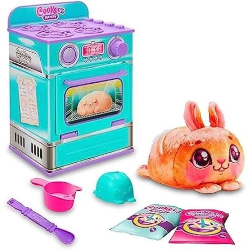 Jouet interactif - Famosa - Cookeez Makery - Four magique - Créez votre peluche - Sons adorables