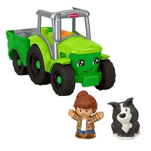Fisher-Price - Little People - Tracteur À Pousser - Véhicule Musical - Fisher-Price - Jgx12