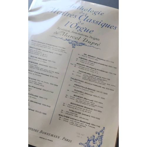 Mozart Fantaisie N°1 En Fa Mineur Pour Orgue. Bornemann