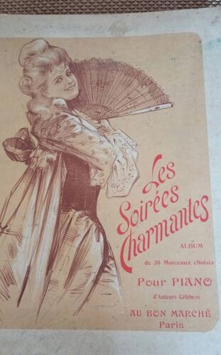 Les Soirées Charmantes Album De 20 Partitions Piano